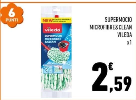 SUPERMOCIO MICROFIBRE&CLEAN VILEDA