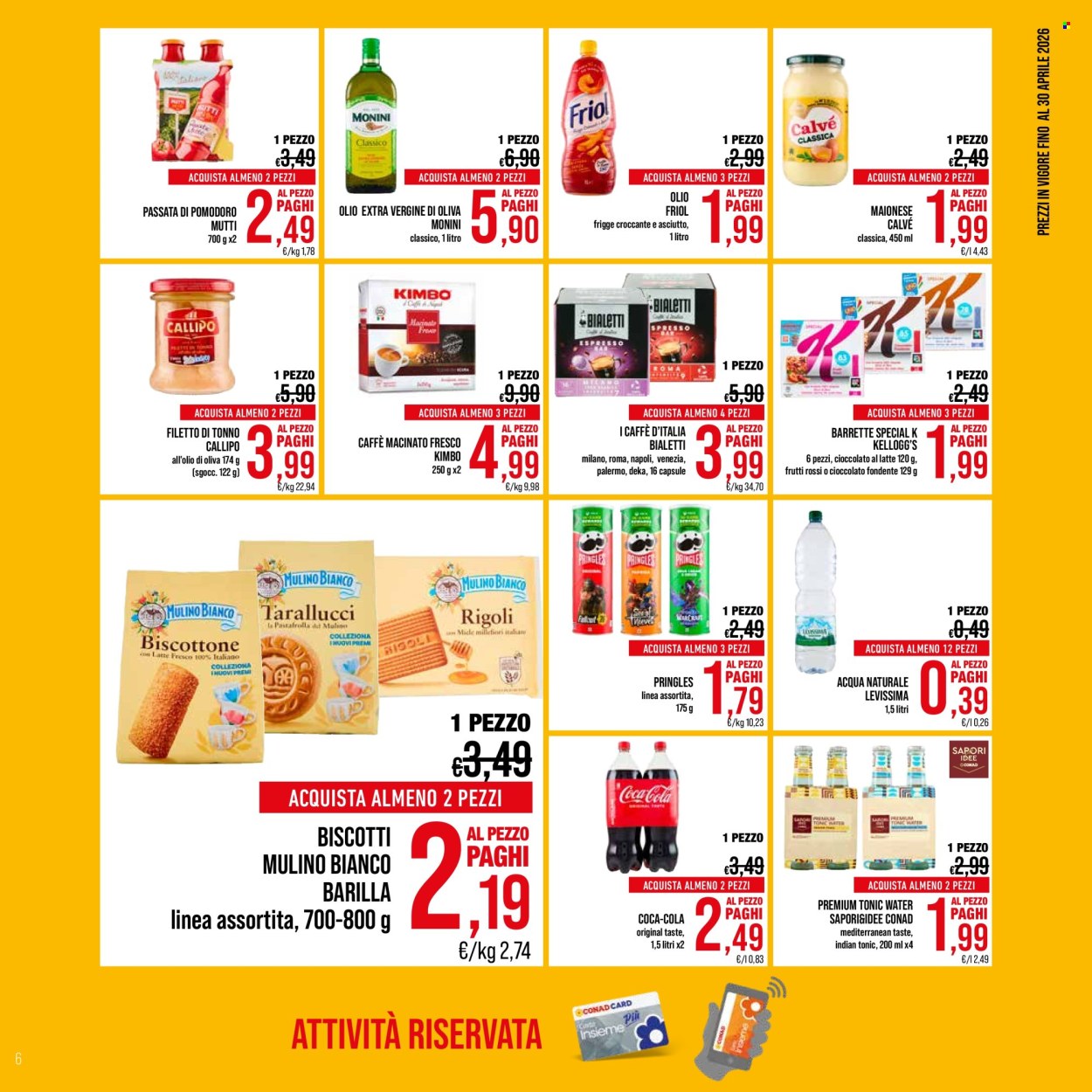 Volantino Spesa Facile Conad - 1/4/2026 - 30/4/2026. Pagina 6