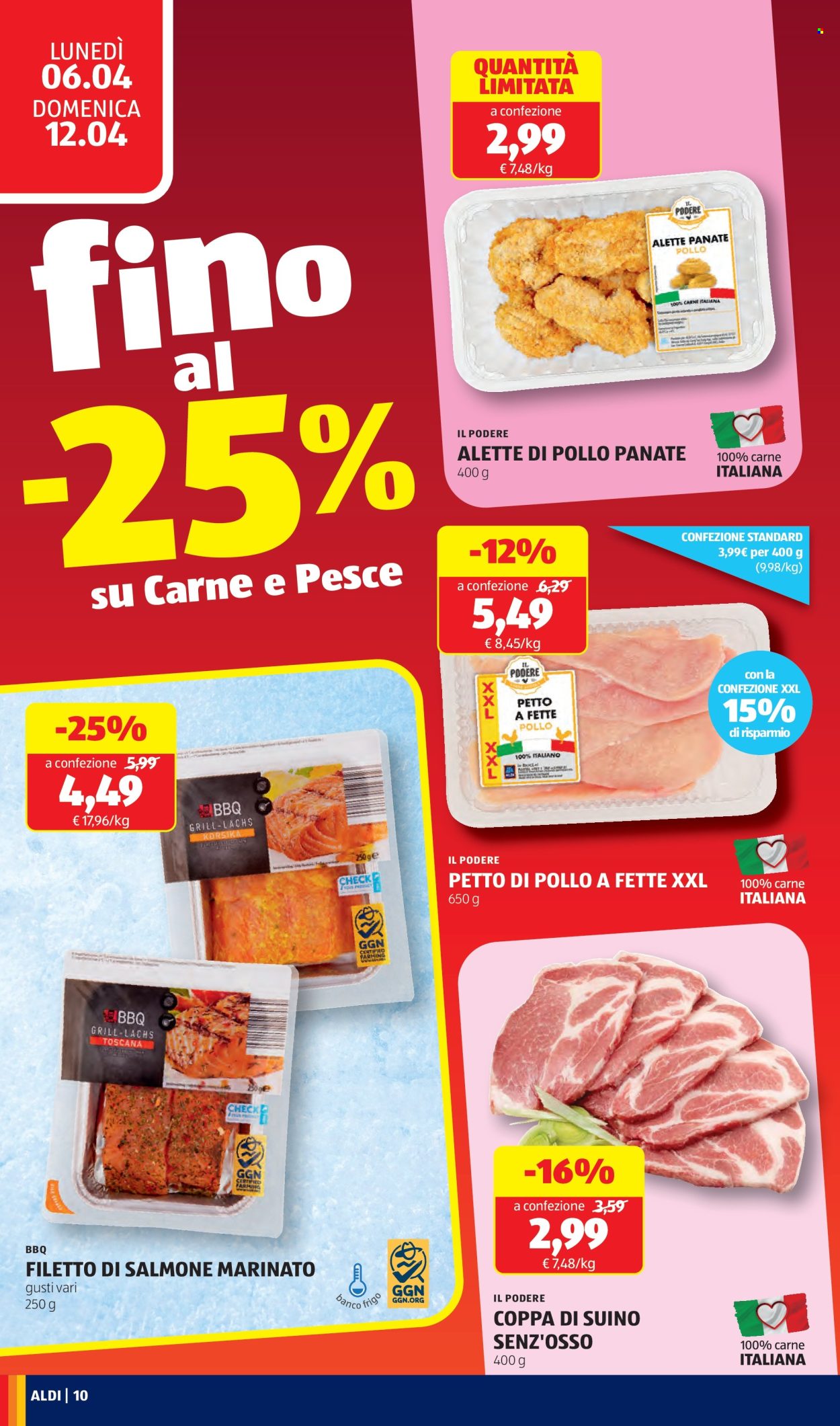 Volantino Aldi - 6/4/2026 - 12/4/2026. Pagina 10