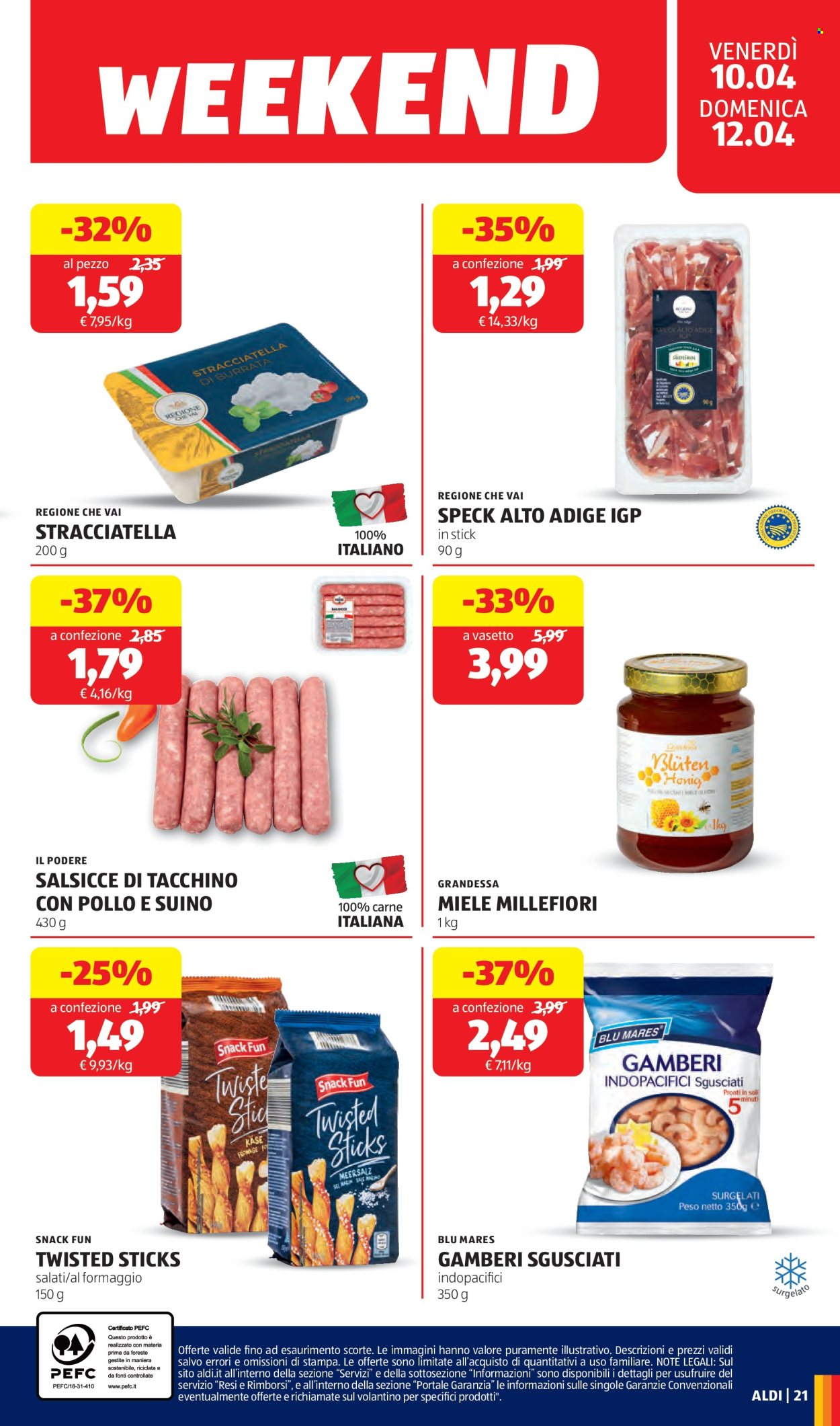 Volantino Aldi - 6/4/2026 - 12/4/2026. Pagina 21