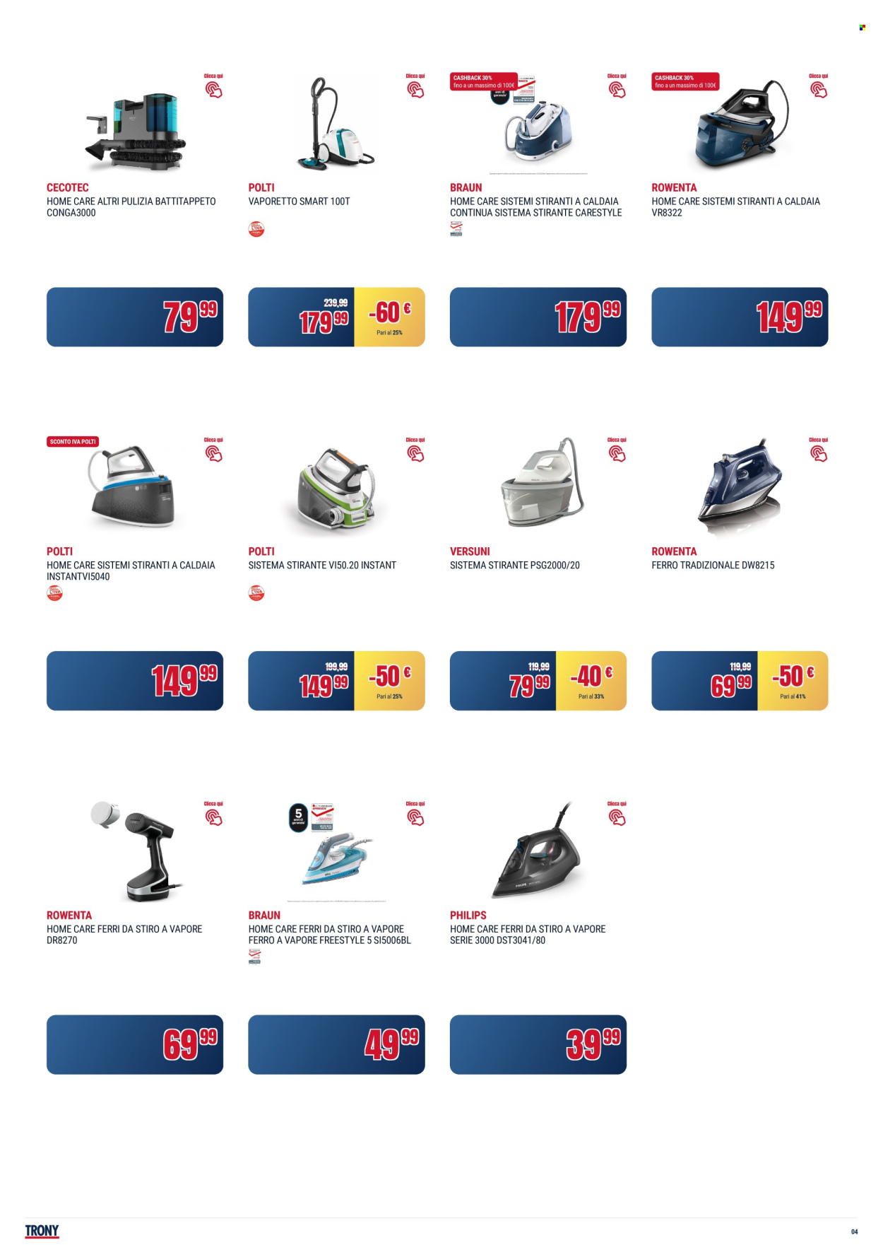 Volantino Trony - 19/3/2026 - 20/5/2026. Pagina 4
