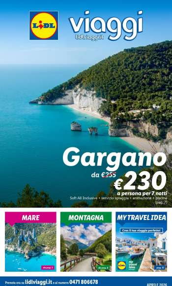 Volantino Lidl - 1/4/2026 - 30/4/2026.