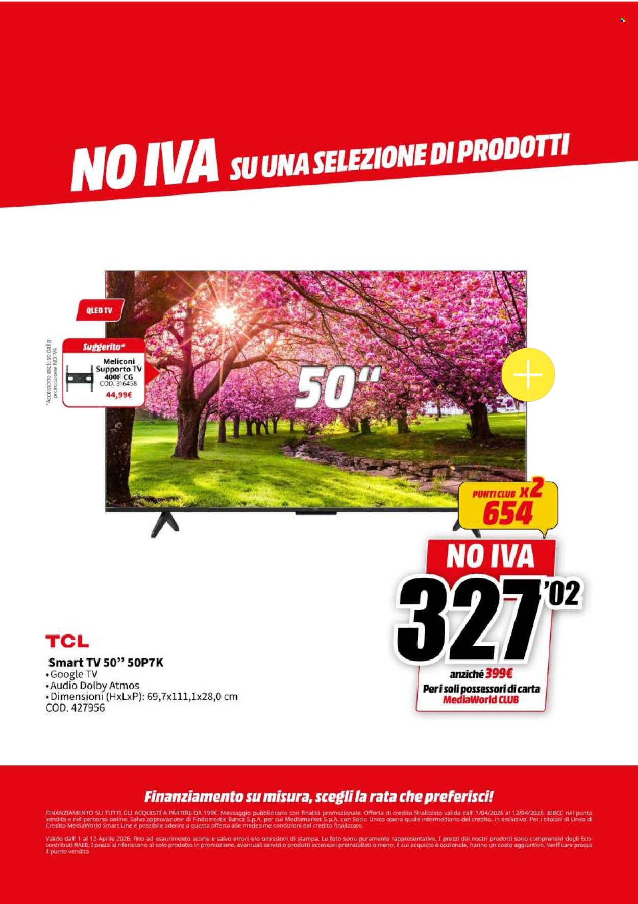 Volantino MediaWorld - 1/4/2026 - 12/4/2026. Pagina 3
