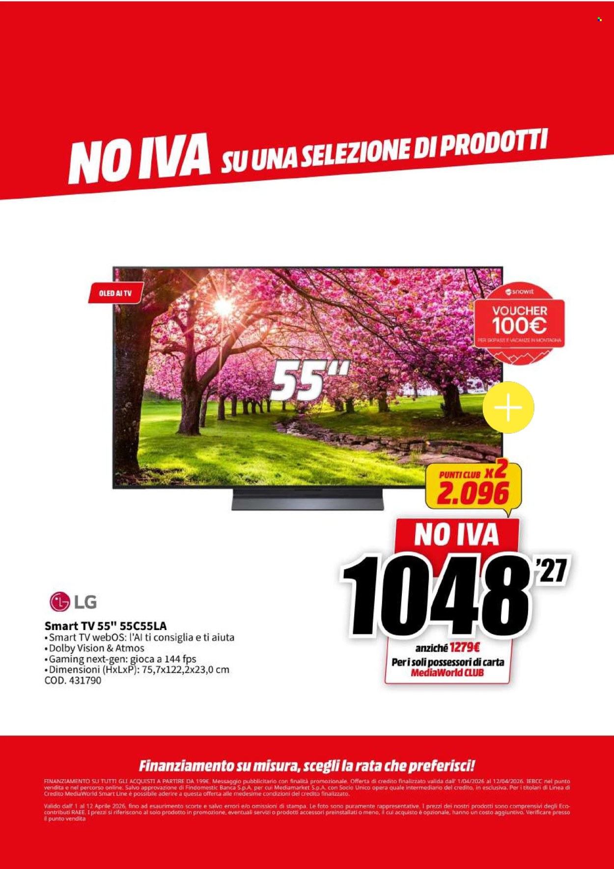 Volantino MediaWorld - 1/4/2026 - 12/4/2026. Pagina 8