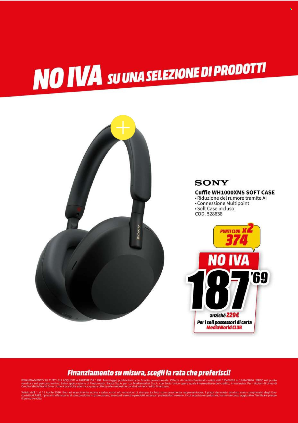 Volantino MediaWorld - 1/4/2026 - 12/4/2026. Pagina 11