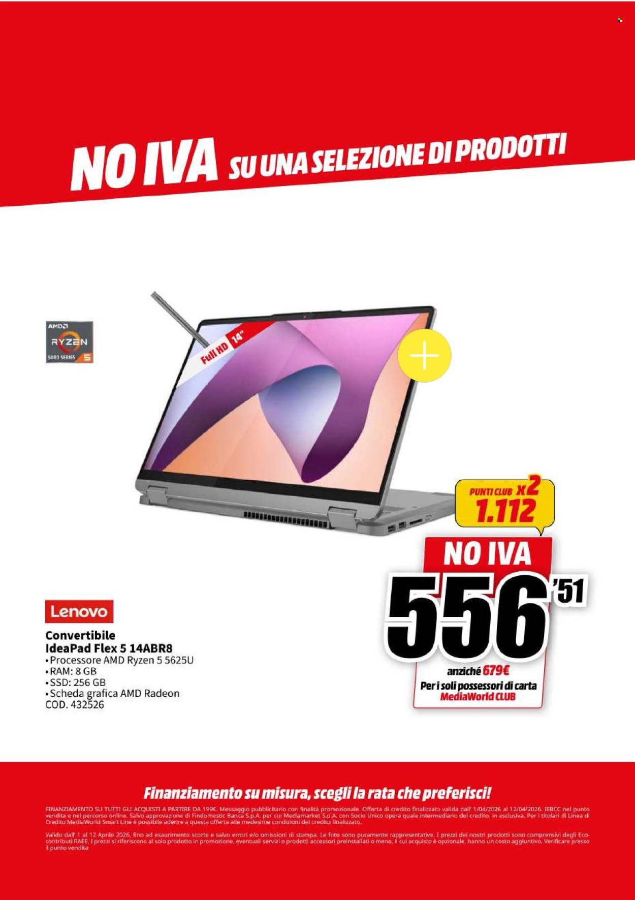 Volantino MediaWorld - 1/4/2026 - 12/4/2026. Pagina 17