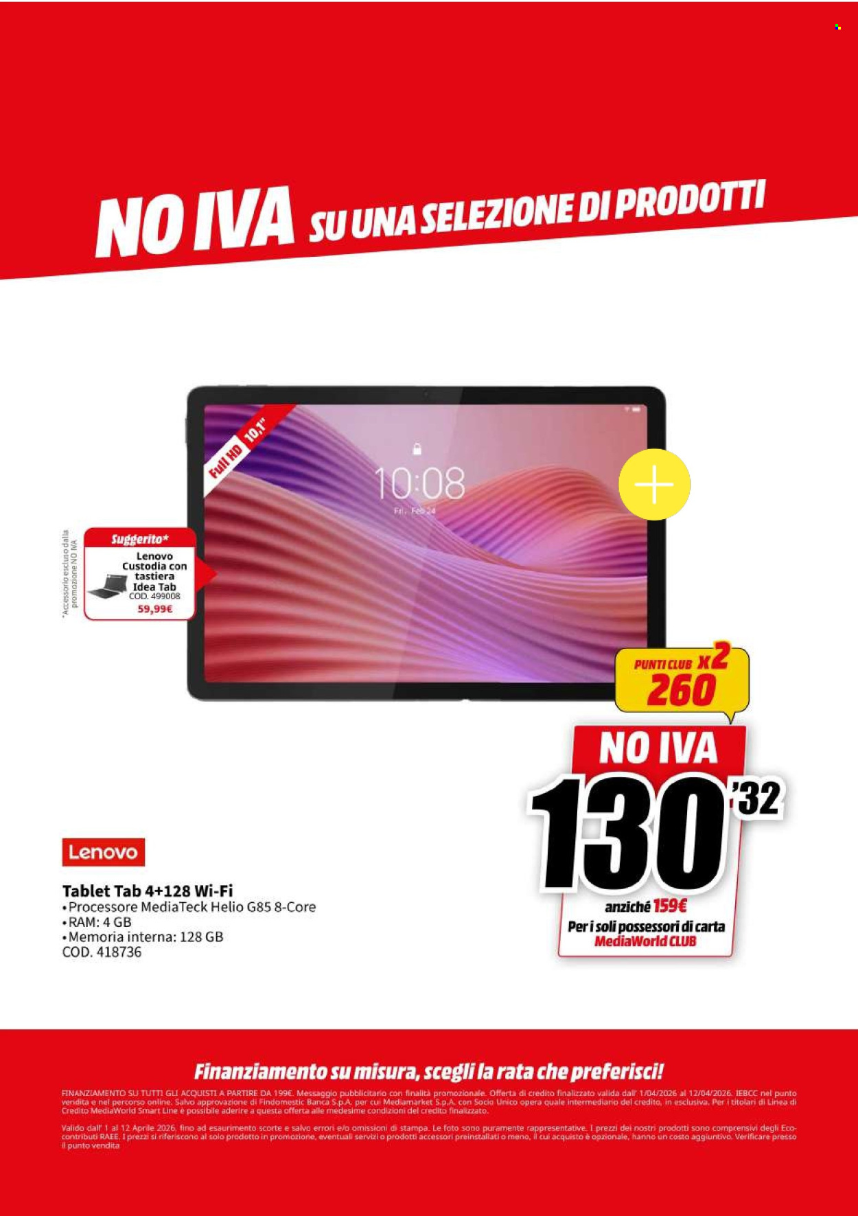 Volantino MediaWorld - 1/4/2026 - 12/4/2026. Pagina 18