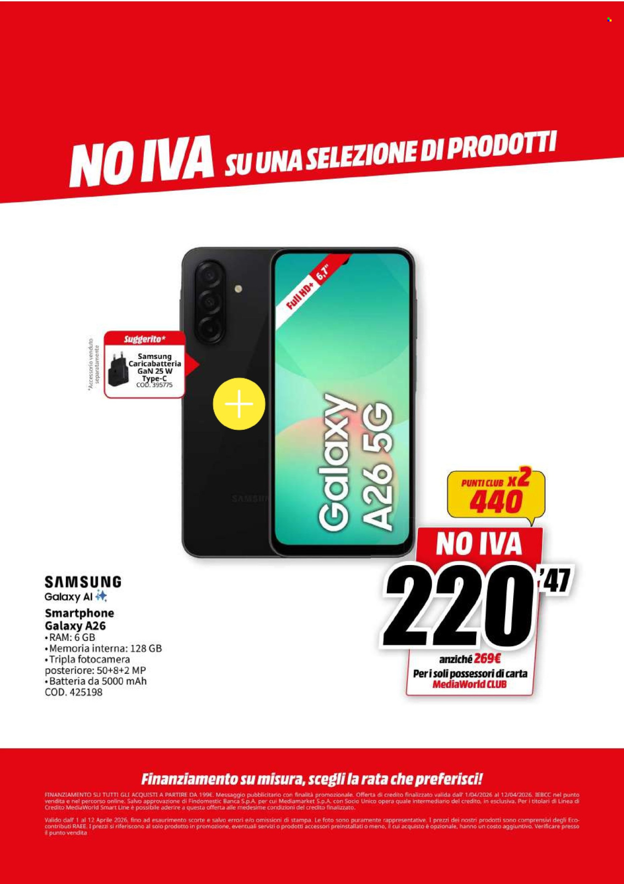 Volantino MediaWorld - 1/4/2026 - 12/4/2026. Pagina 27