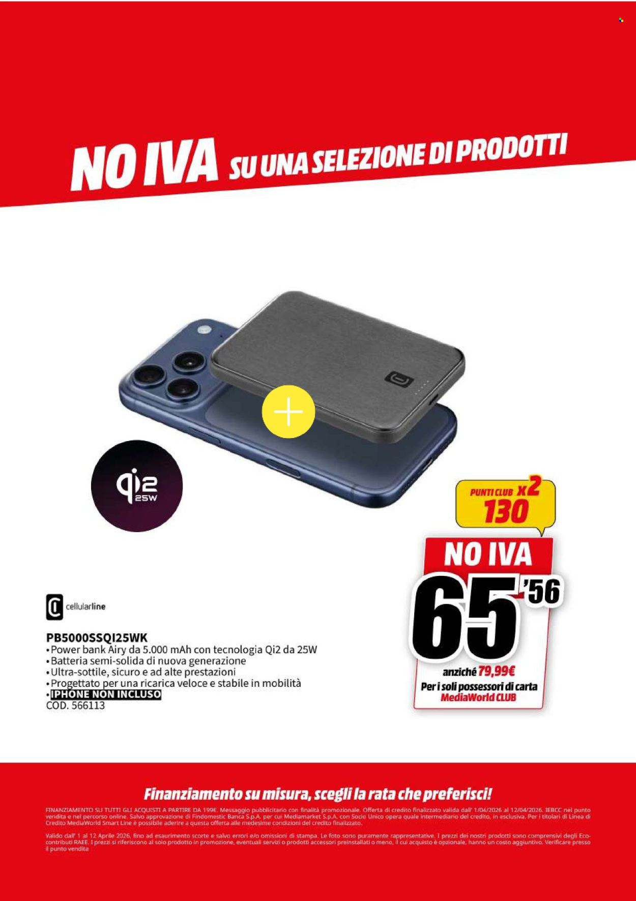 Volantino MediaWorld - 1/4/2026 - 12/4/2026. Pagina 28