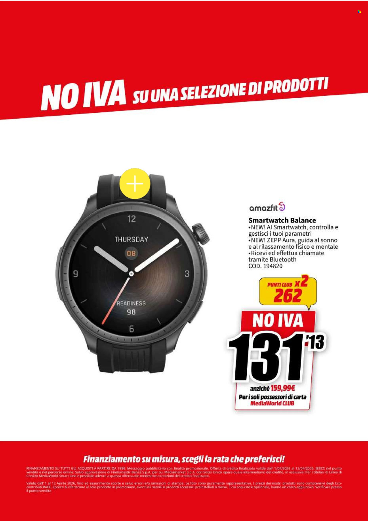Volantino MediaWorld - 1/4/2026 - 12/4/2026. Pagina 31