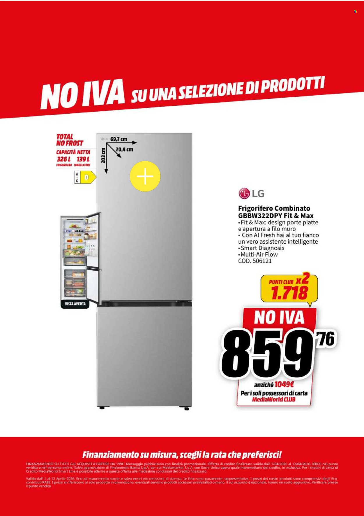 Volantino MediaWorld - 1/4/2026 - 12/4/2026. Pagina 33
