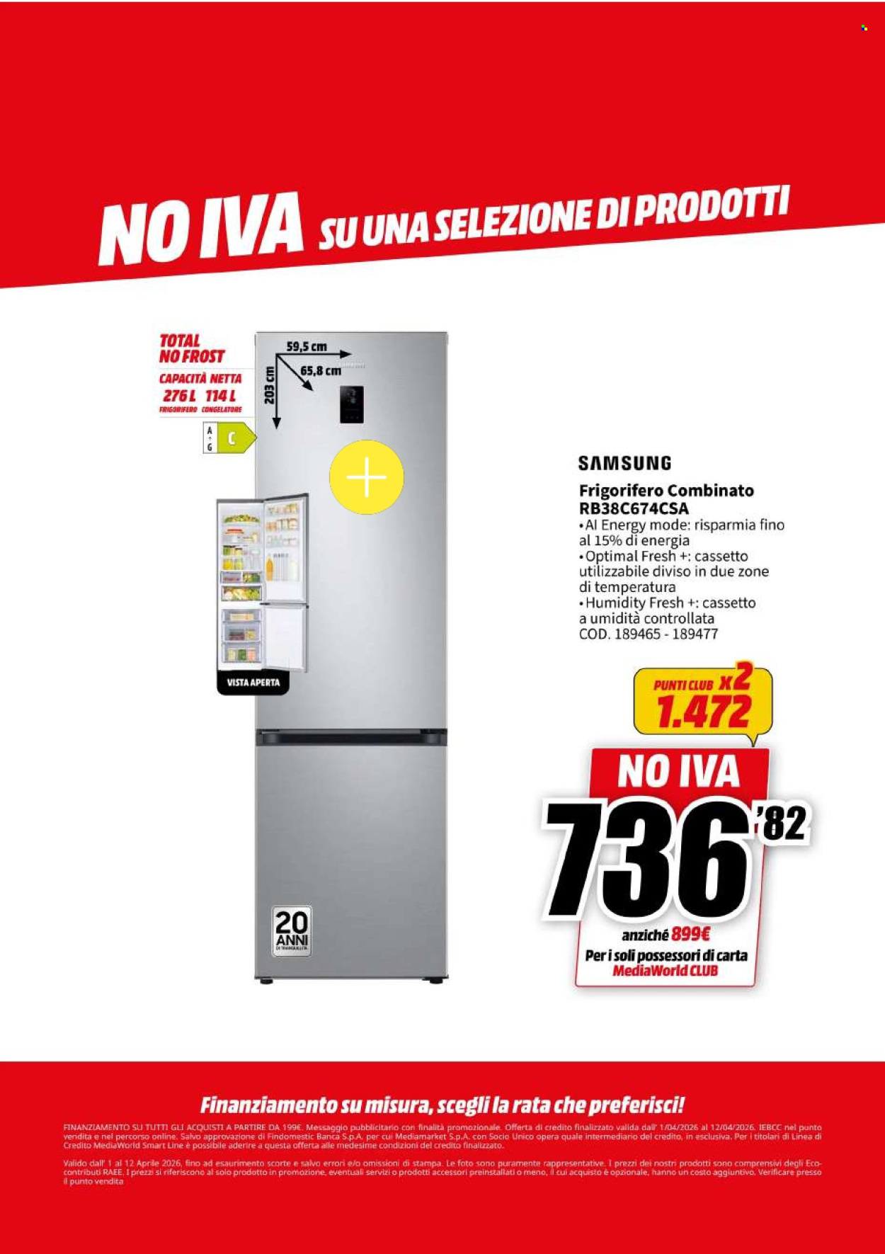 Volantino MediaWorld - 1/4/2026 - 12/4/2026. Pagina 35