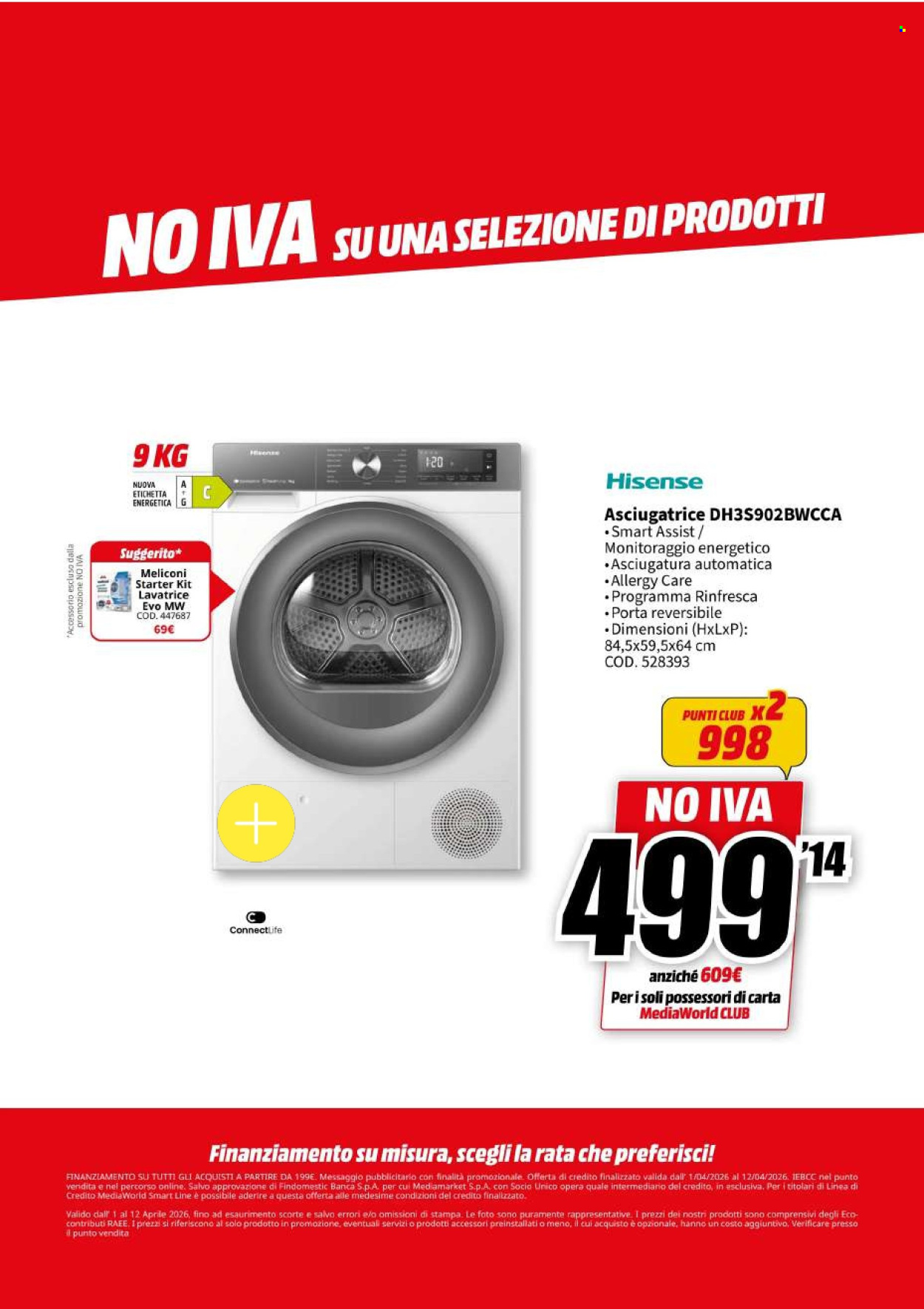 Volantino MediaWorld - 1/4/2026 - 12/4/2026. Pagina 36