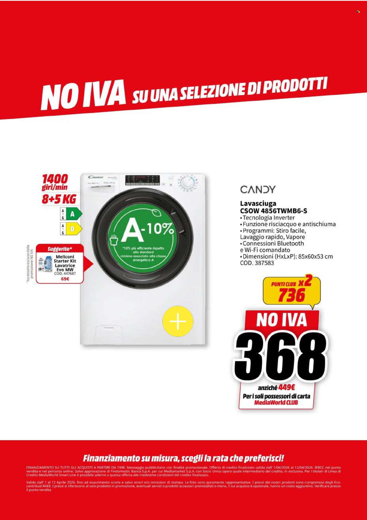 Volantino MediaWorld - 1/4/2026 - 12/4/2026. Pagina 39
