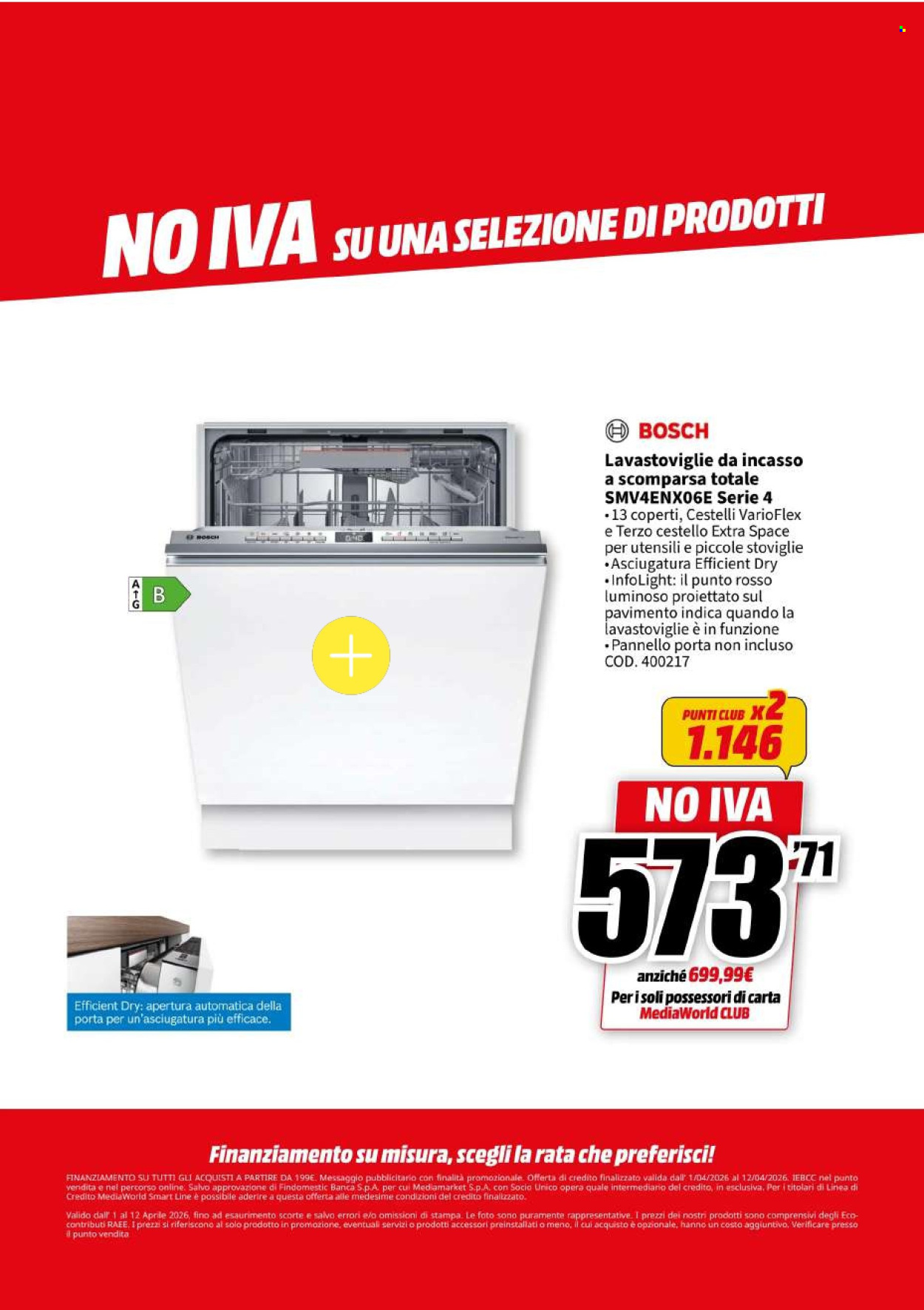 Volantino MediaWorld - 1/4/2026 - 12/4/2026. Pagina 40