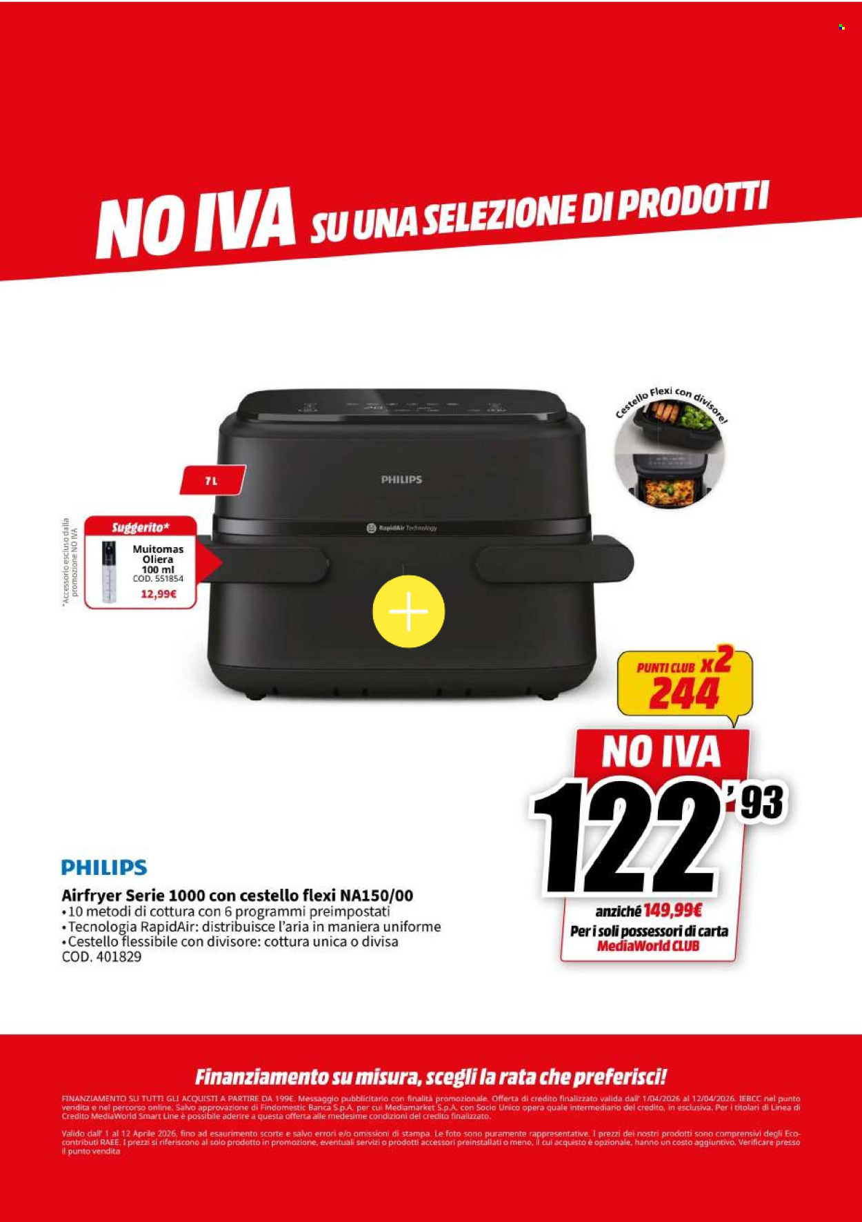 Volantino MediaWorld - 1/4/2026 - 12/4/2026. Pagina 42