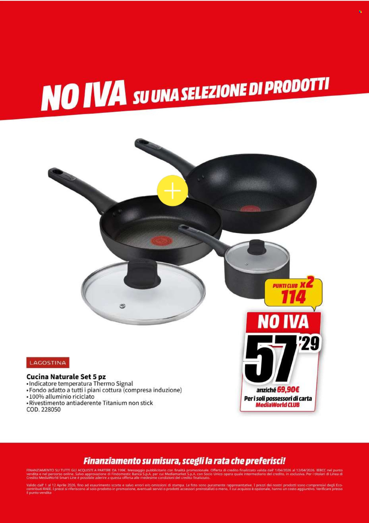 Volantino MediaWorld - 1/4/2026 - 12/4/2026. Pagina 45