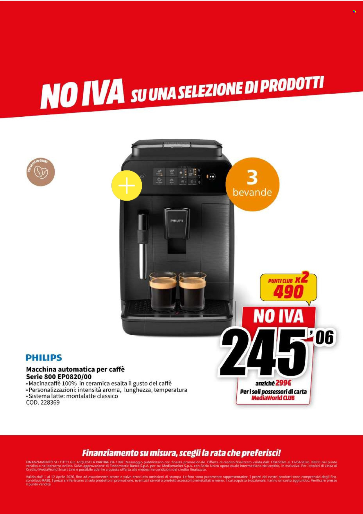Volantino MediaWorld - 1/4/2026 - 12/4/2026. Pagina 46