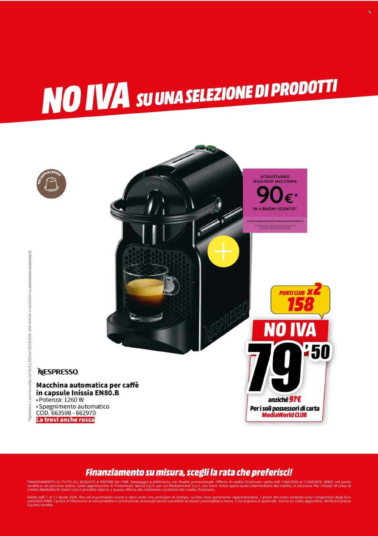 Volantino MediaWorld - 1/4/2026 - 12/4/2026. Pagina 47