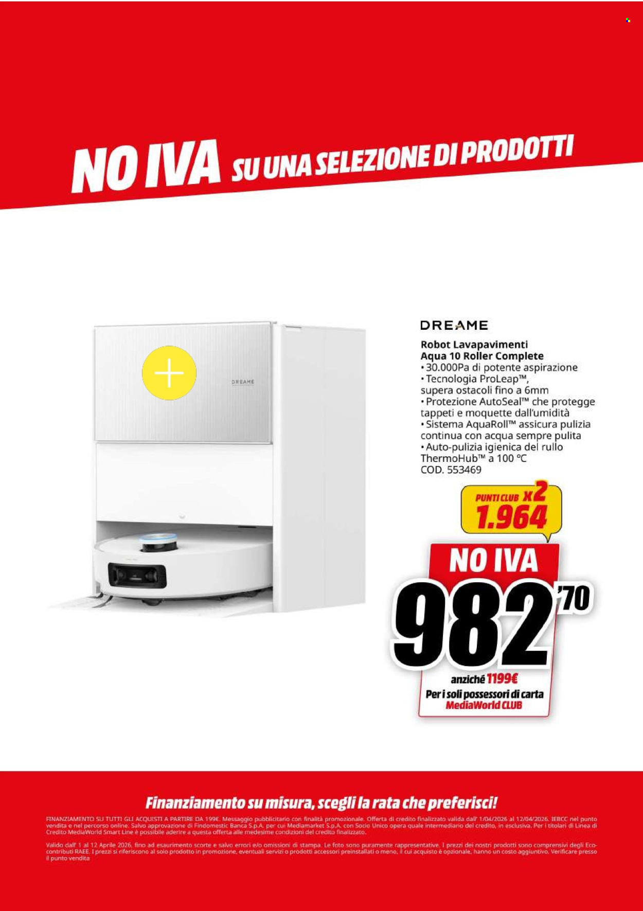 Volantino MediaWorld - 1/4/2026 - 12/4/2026. Pagina 53