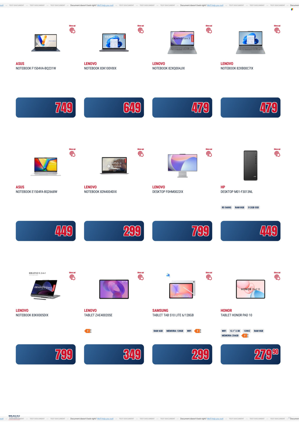 Volantino Trony - 2/4/2026 - 15/4/2026. Pagina 2