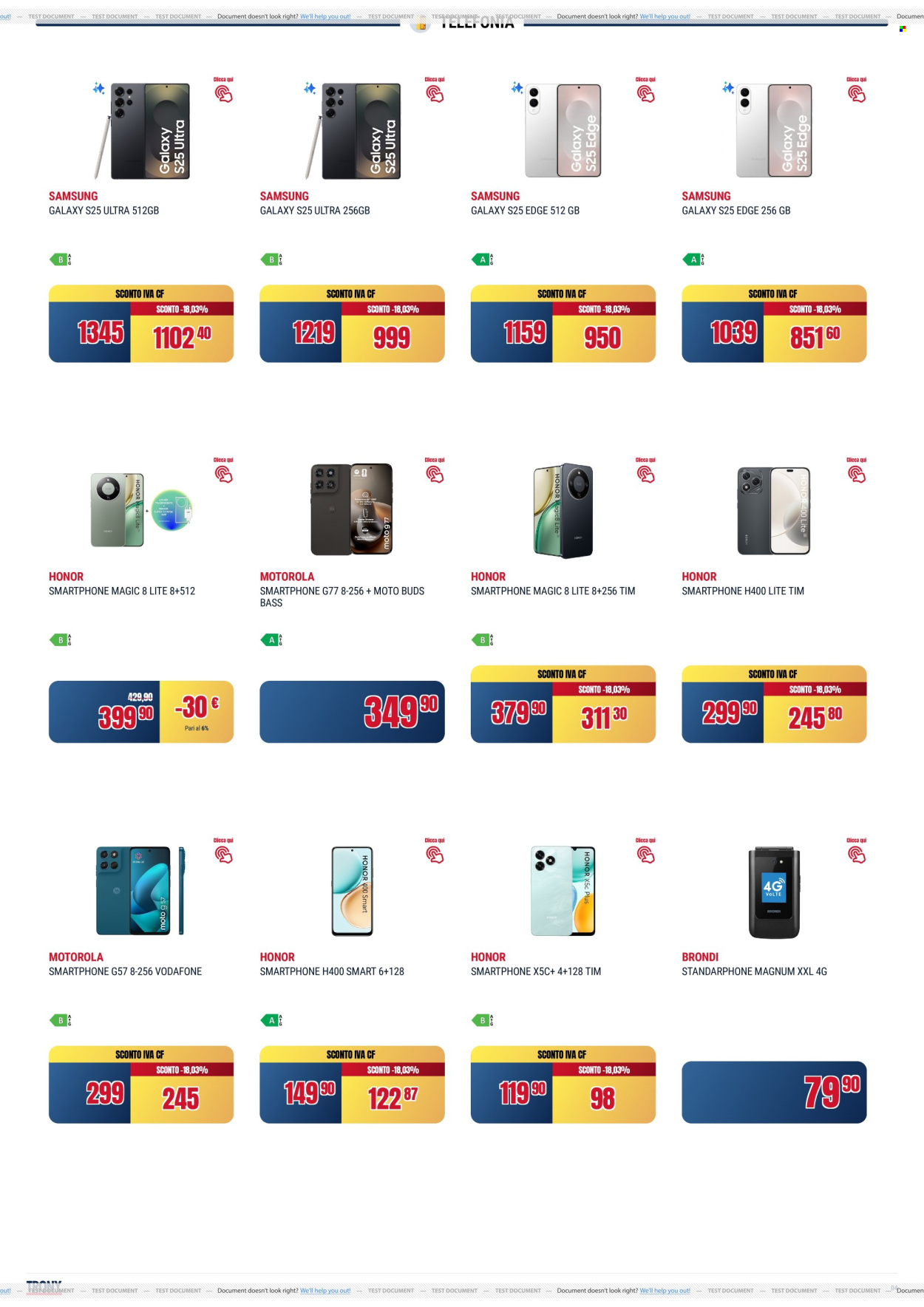 Volantino Trony - 2/4/2026 - 15/4/2026. Pagina 4