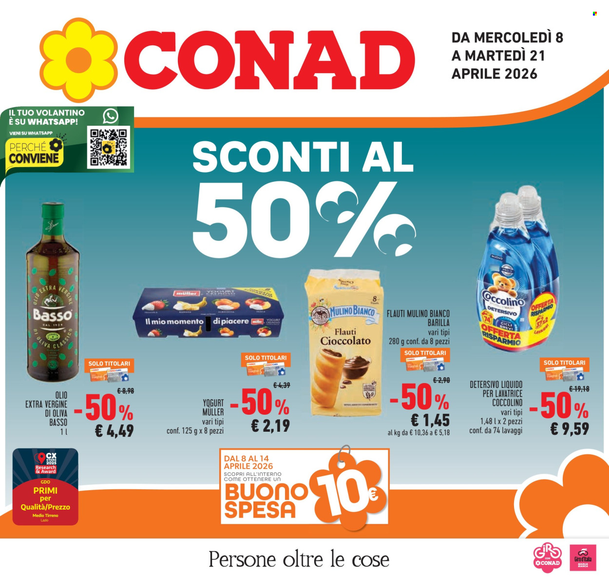 Volantino Conad - 8/4/2026 - 21/4/2026. Pagina 1