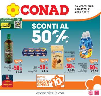 Volantino Conad - 8/4/2026 - 21/4/2026.
