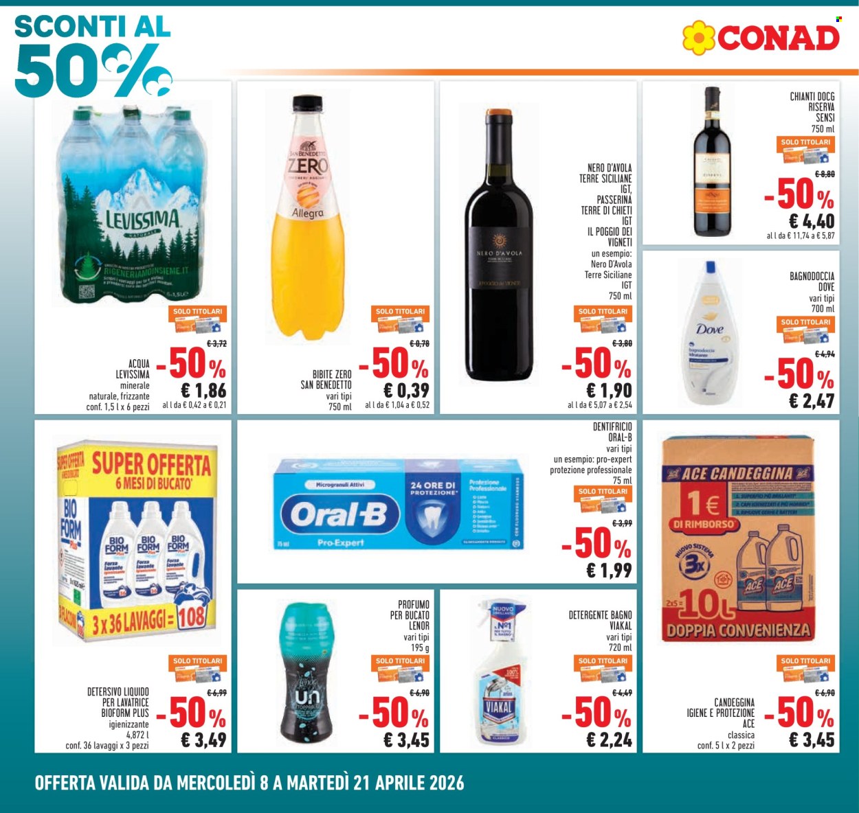 Volantino Conad - 8/4/2026 - 21/4/2026. Pagina 4