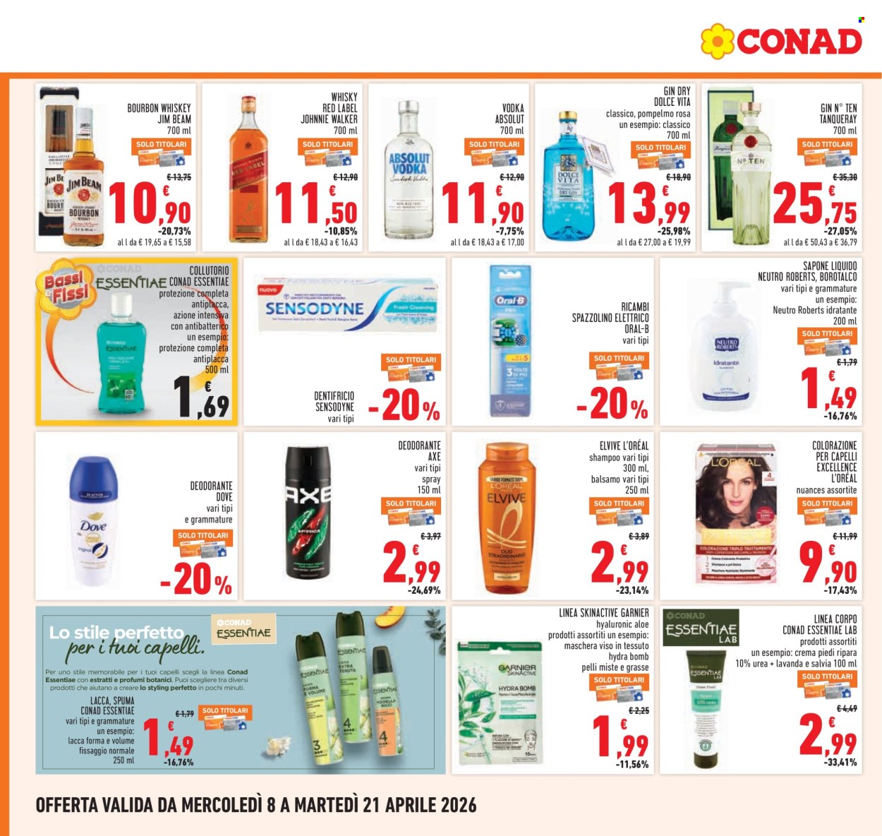 Volantino Conad - 8/4/2026 - 21/4/2026. Pagina 20