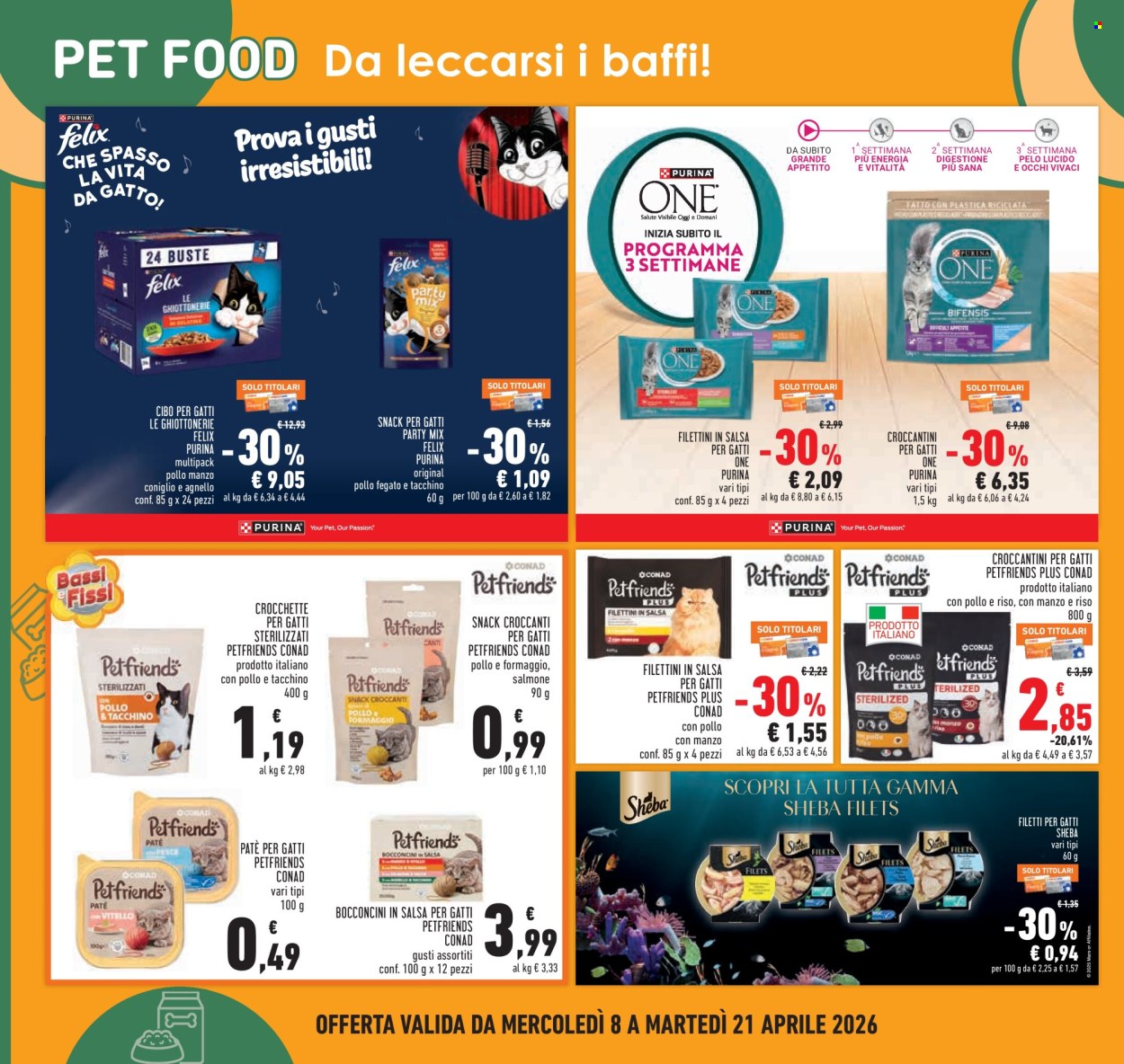 Volantino Conad - 8/4/2026 - 21/4/2026. Pagina 22