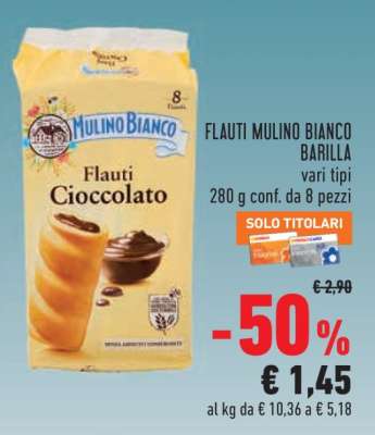 Flauti Mulino Bianco Barilla