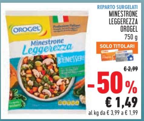 Minestrone Leggerezza Orogel
