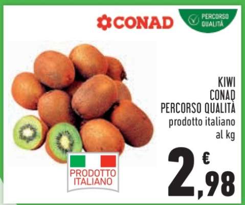 KIWI CONAD PERCORSO QUALITÀ