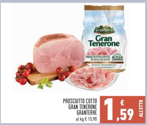 PROSCIUTTO COTTO GRAN TENERONE GRANTERRE