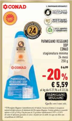 PARMIGIANO REGGIANO DOP CONAD