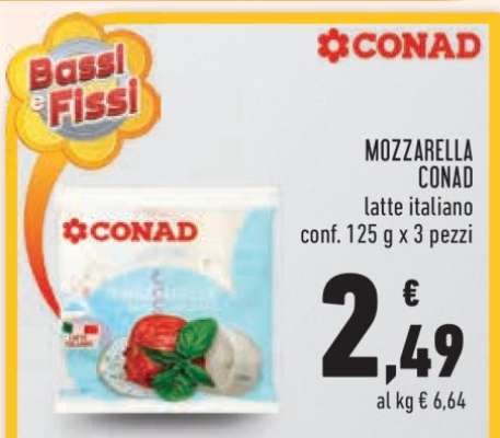 Mozzarella CONAD