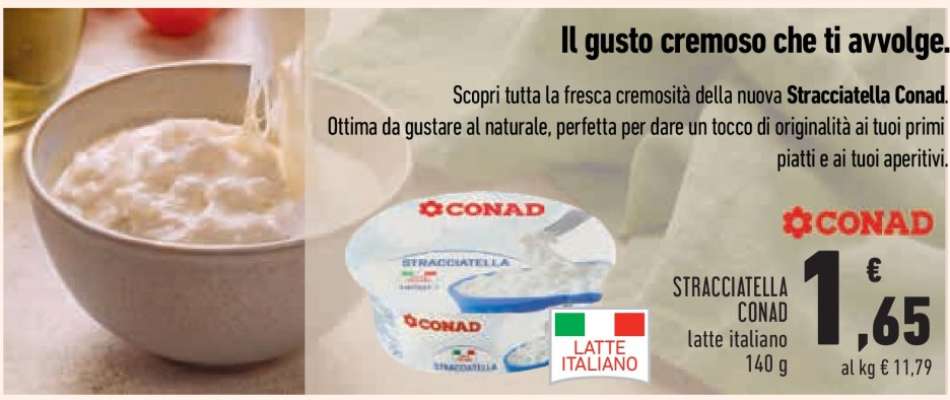 Stracciatella Conad