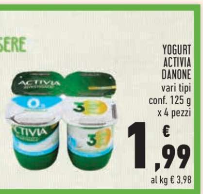 YOGURT ACTIVIA DANONE