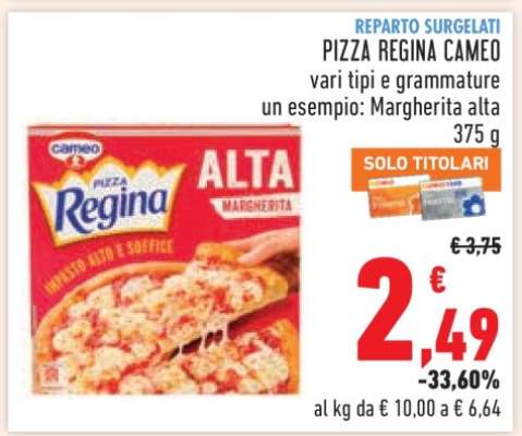 PIZZA REGINA CAMEO
