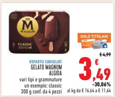 GELATO MAGNUM ALGIDA