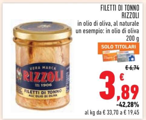 Filetti di Tonno Rizzoli