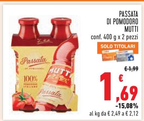 PASSATA DI POMODORO MUTTI