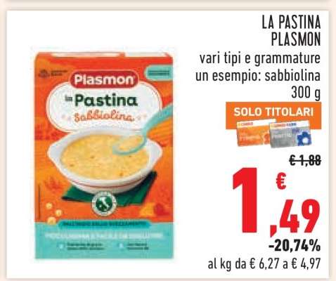 LA PASTINA PLASMON