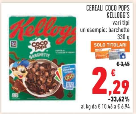Cereali Coco Pops Kellogg's