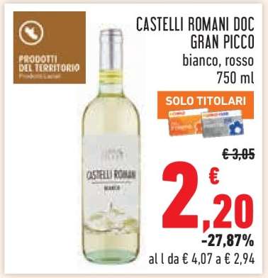 CASTELLI ROMANI DOC GRAN PICCO