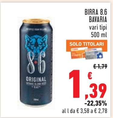BIRRA 8.6 BAVARIA
