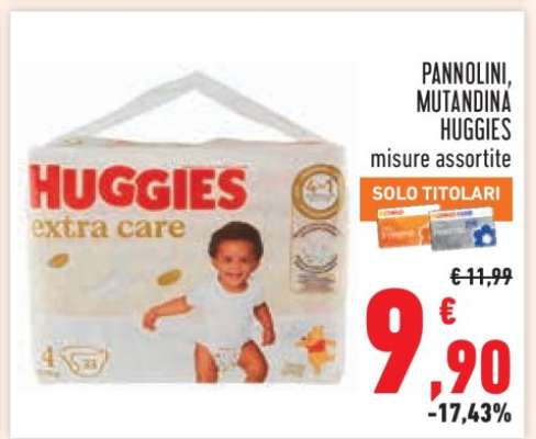 Pannolini, Mutandina Huggies
