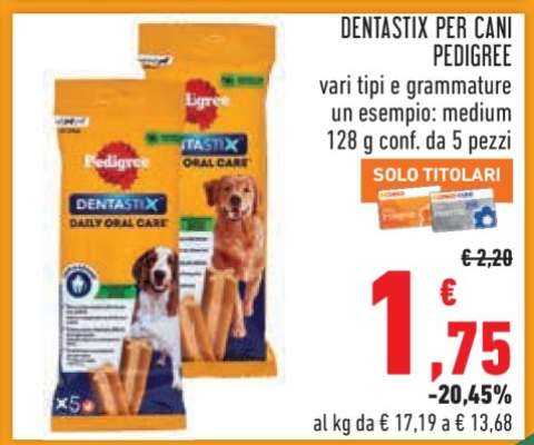 DENTASTIX PER CANI PEDIGREE