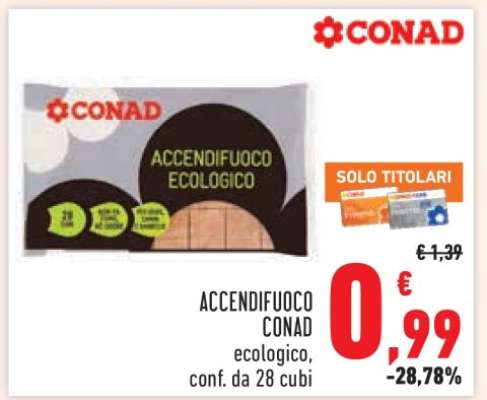 Accendifuoco Conad